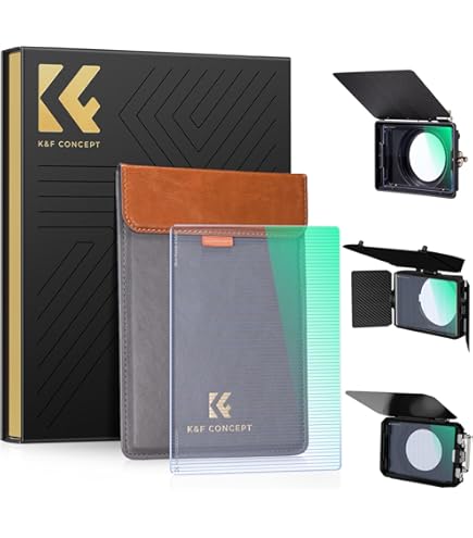 Amazon | K&F CONCEPT 角型ブラックミスト1/4+フィルターホルダー 100